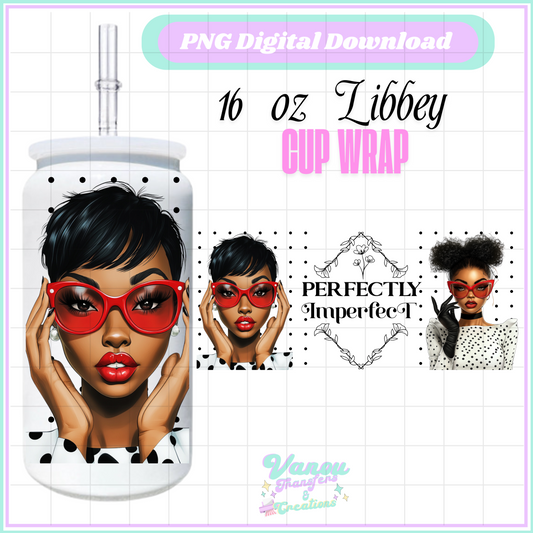 Perfectly imperfect libbey cup PNG