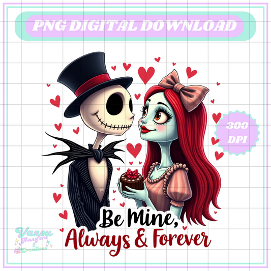 Be mine always and forever PNG