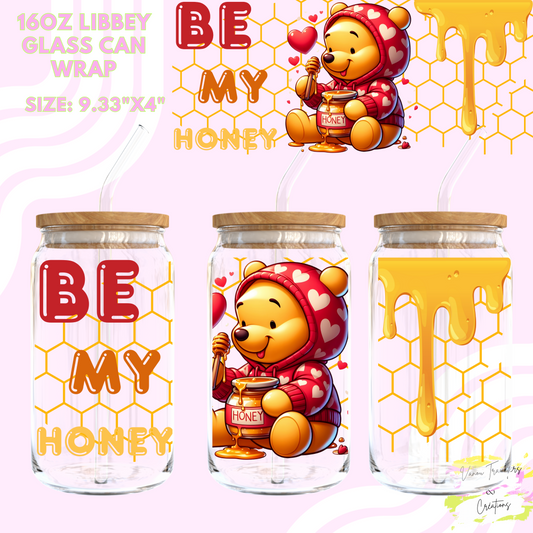 Be my honey UV DTF cup wrap