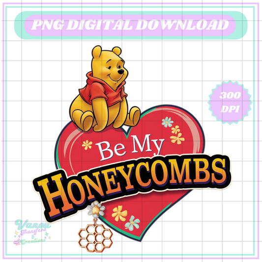 Be my honeycombs #3 PNG